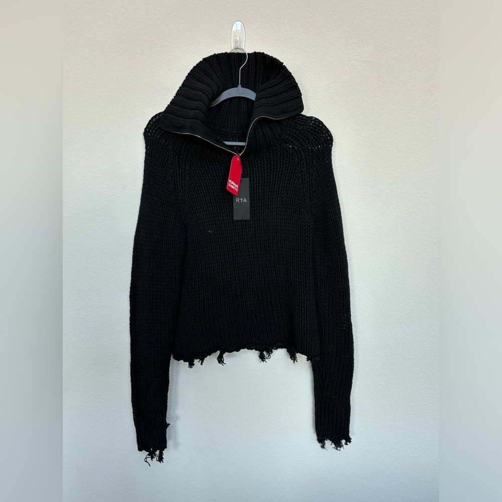 rTa cable knit sweater